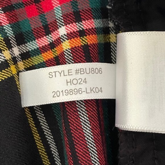 J. CREW Tartan Stewart Plaid Crop Straight Pant 16 - Picture 12 of 16